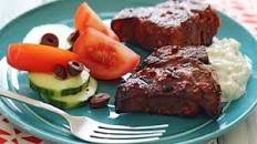 Grilled Harissa Lamb Chops