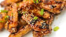 Grilled Hoisin-Glazed Chicken Wings