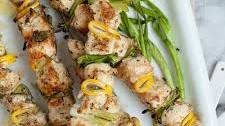 Grilled Lemon Chicken Skewers
