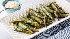 Grilled Okra