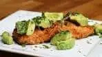 Grilled Salmon with Avocado Salsa