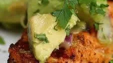 Grilled Salmon With Avocado Salsa Recipe by Tasty