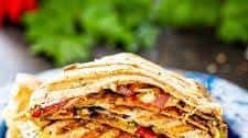 Grilled Vegetable Quesadillas