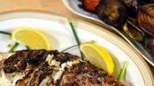 Grilled Whole Red Snapper with Lemon, Garlic, and Herbs de Provence