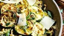 Grilled Zucchini Salad with Lemon-Herb Vinaigrette