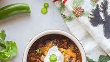 Ground Elk Chili Recipe