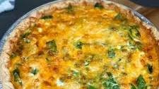 Ham Spinach Quiche