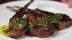 Harissa Grilled Lamb Chops with Mint Chimichurri | Must Try ...