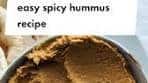 Harissa Hummus: Satisfy your cravings with this spicy ...