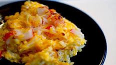 Hash Brown Crab Bake