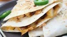 Healthy and Delicious Honey Mustard Chicken Folded Tortilla Quesadillas