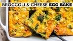 HEALTHY BREAKFAST CASSEROLE | broccoli and cheese ...