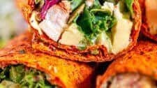 Healthy Chicken Avocado Wraps