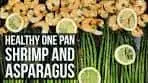 Healthy One-Pan Lemon Garlic Shrimp & Asparagus | Sheet ...