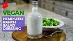 HEALTHY Vegan Hempseed RANCH Salad Dressing in 60 ...