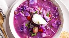 Hearty Red Cabbage Soup