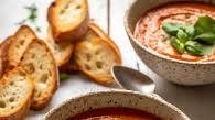 Heavenly Roasted Basil Tomato Soup