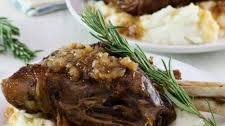 Herb Braised Lamb Shanks