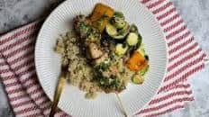 Herb Butter Chicken Skewers