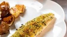 Herb Crusted Baked Tilapia