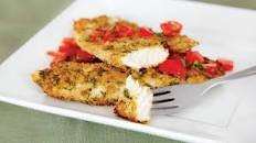 Herb Crusted Tilapia with Tomato Salsa