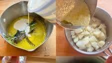 Herb Infused Mashed Potato