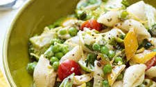 Herby pasta with veg recipe