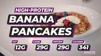 High Protein Banana Pancakes Recipe