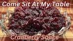 Holiday Cranberry Sauce - Sweet & Tart - Delicious & Easy ...