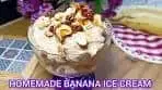 HOMEMADE BANANA ICE CREAM ❗ no sugar, no dairy ...