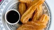 Homemade Churros with Mexican Chocolate Sauce
