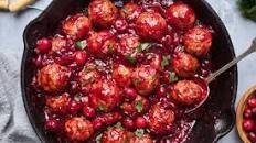 Homemade Cranberry Meatballs