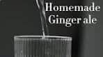 Homemade ginger ale: the perfect blend of zest and ...