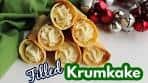 Homemade Krumkake Cookies