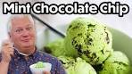 HOMEMADE Mint Chocolate Chip Ice Cream!