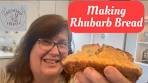 Homemade Rhubarb Bread using Friendship starter plus how ...