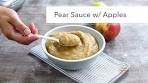 Homemade Spiced Pear Sauce w/ Apples - Super Delicious!