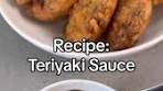 Homemade Teriyaki Sauce Recipe