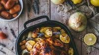 Honey and Lavender Roast Chicken