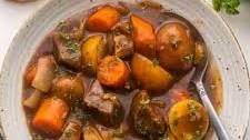 Honey Balsamic Slow Cooker Beef Stew Recipe