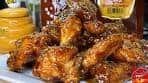 Honey BBQ Sriracha Wings