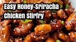 HONEY SRIRACHA CHICKEN STIRFRY