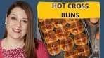 HOT CROSS BUNS, the recipe for hot and very soft Easter buns.