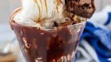 Hot Fudge Brownie Sundae