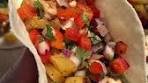 Hot Honey Chicken Tacos with Grilled Pineapple Salsa Recipe