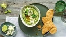 Houmous à la feta et au citron vert