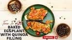 How To Cook Eggplant In Oven l with quinoa filling l fitness ...