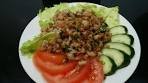 How to cook Minced Pork Lettuce Wrap || Thai Food