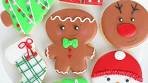 How to decorate Gingerbread Man Cookies - Royal Icing ...