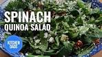 How to Make a Quinoa Salad | Quinoa Spinach Salad ...